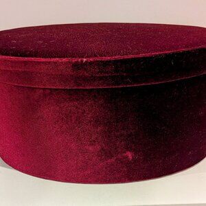 Decorative Red Velvet gift or storage box